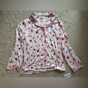 NWT flora nikrooz heart pajama top